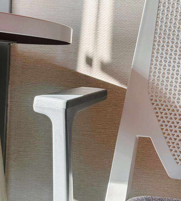 Modern White Office Setup